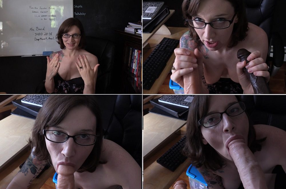 Virtual sex Bettie Bondage - Free Use Teacher Sucks Students Multiple Cumshot FullHD (1080p/clips4sale.com/2017) 3