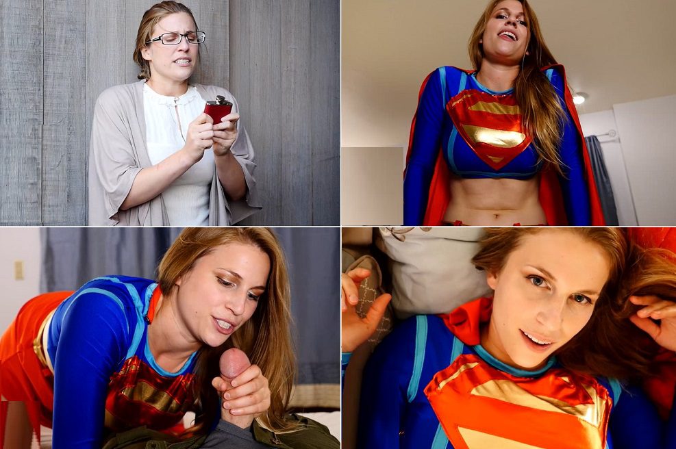 Xev Bellringer - Superheroine Frumpy Neighbor Transforms Into Supergirl FullHD (1080p/clips4sale.com/2015) 3