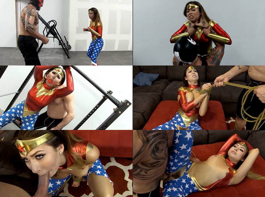 Primal Fetish - Melissa Moore - The End of Wonder Girl HD mp4 3