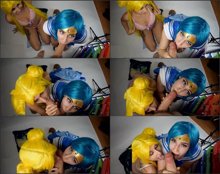 Riley Vega and Holothewisewulf – Sailor Scouts Double BJ HD avi [720p/ American / The Woods]