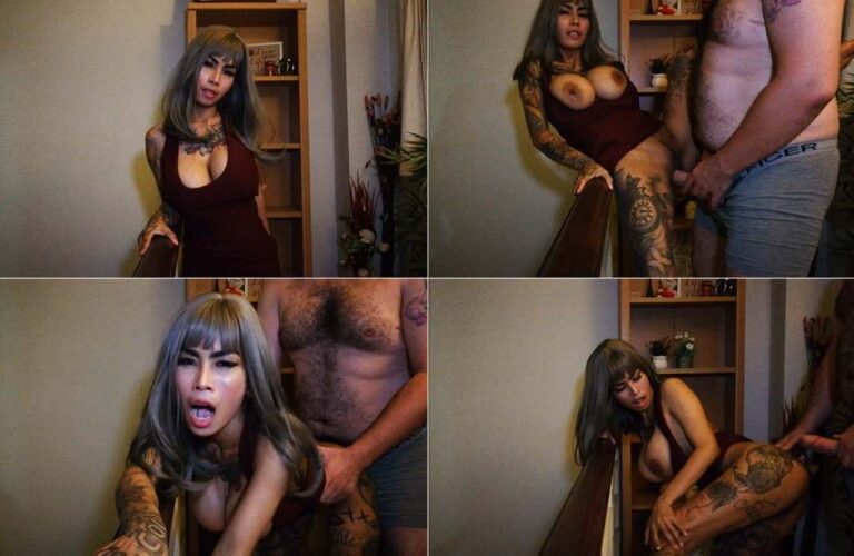 Manyvids Porn – Asian Bombshell Daughter Bent Over and Railed – InkedMonster FullHD mp4