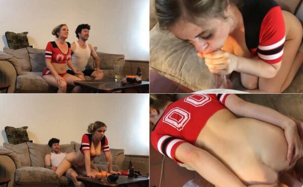 Amateur Incest Porn – Erin Electra – Daughter Watching football with my Daddy HD