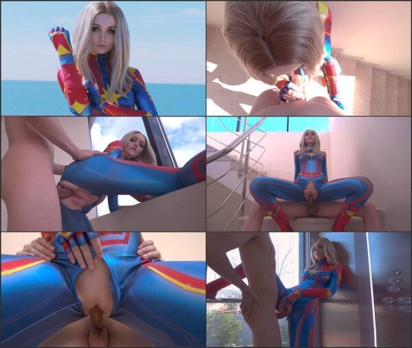 Manyvids Sia_Siberia – Captain Marvel decided to try a great human sex FullHD mp4 1080p