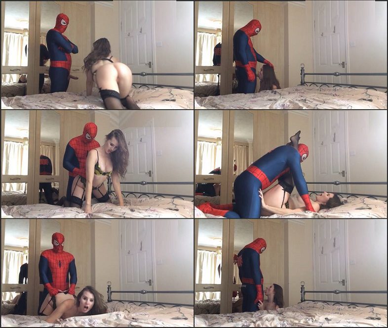 Brook Logan - Sucking & Fucking Spiderman - Marvel Porn