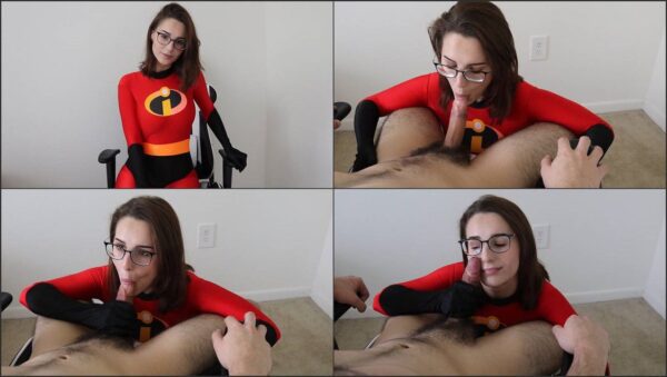Sadbaffoon - Give Mrs. Incredibles A Facial - Superheroines Porn, Adult Cosplay HD mp4 1