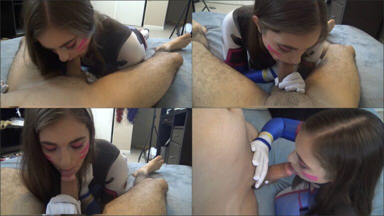 Video Porn games – LustfulGeek  – Overwatch D.Va blowjob and swallow FullHD mp4