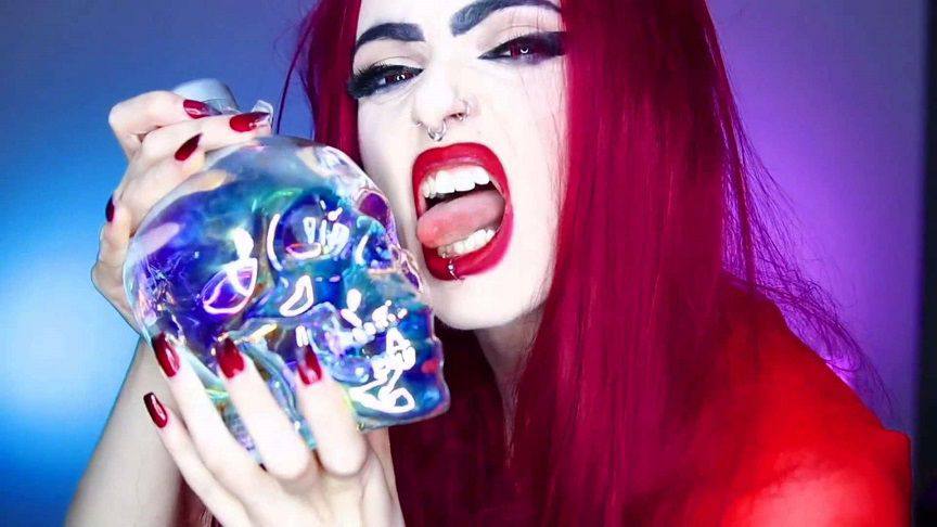 Empress Poison - Satanic Conversion - Holy Water - Halloween Porn FullHD mp4 6