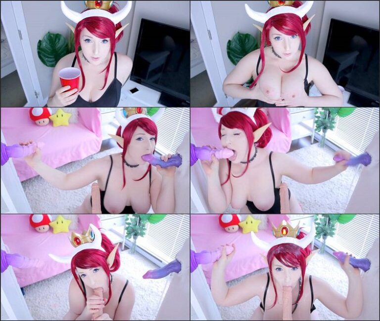 Superheroines Adult Clips – BuniBun – Bowsette is a bukkake party cumslut FullHD mp4