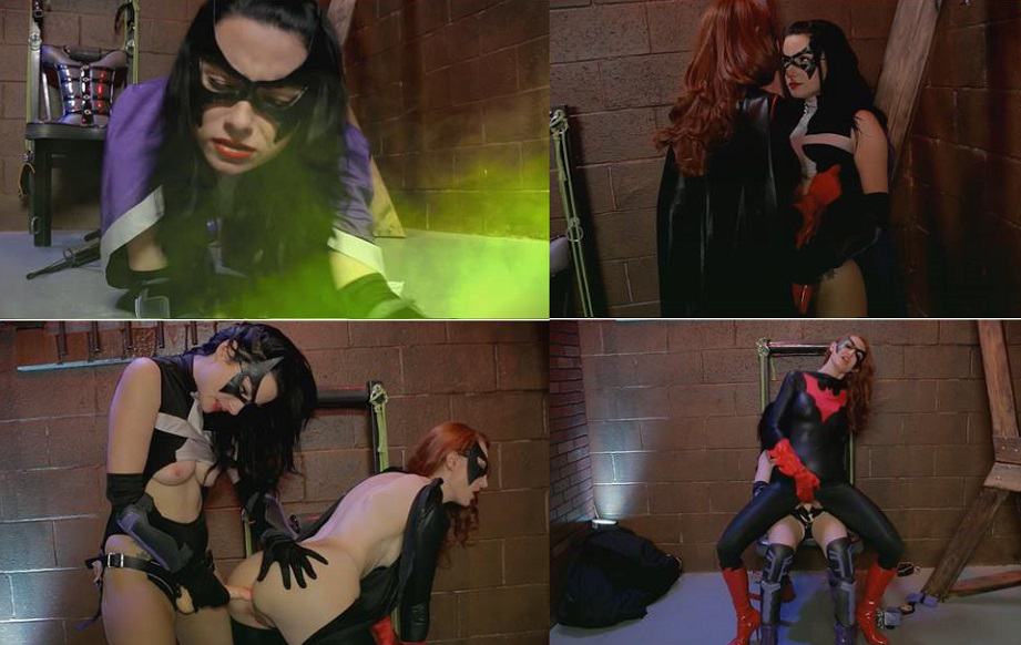 SuperHeroines Adult Movies - Batwoman & Huntress Poison Lovers feat. Kendra James & Veruca James HD 3