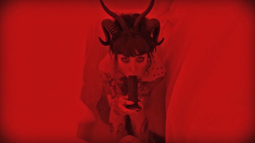 Horror Porn - Slutty Spice - Goth Red Demon Succubus Suck and Fuck HD 5