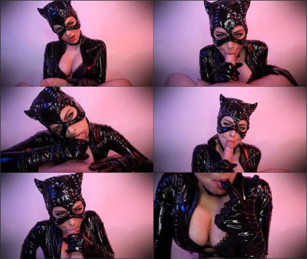 Princess Ellie Idol – Catwoman Wants Cream – Cosplay DC, Cum In Mouth 1080p