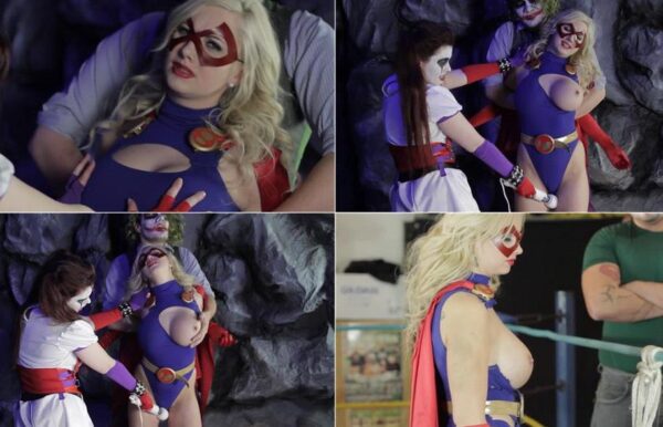 Superheroine Dream – Busty Superheroine In Danger HD mp4