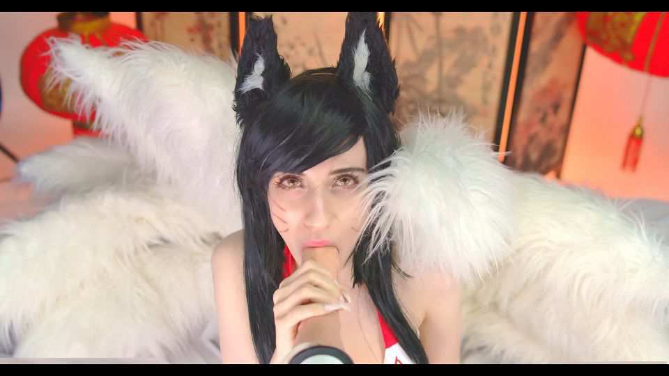 Cosplay Porn Lana Rain - Ahri Seduces You With Her Charm 1080p 7