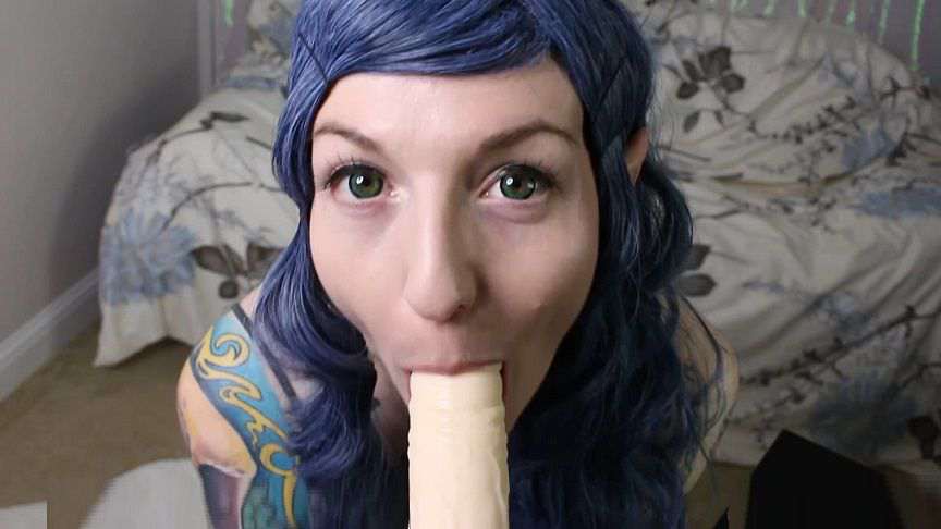 Cosplay Porn Pastel Rosie - Sloppy little Elf Blowjob FullHD 1080p 5