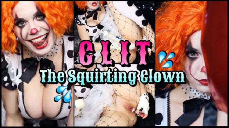 ScarlettFoxPlay - Tittywise The Squirting Clown - Clit play FullHD 1080p