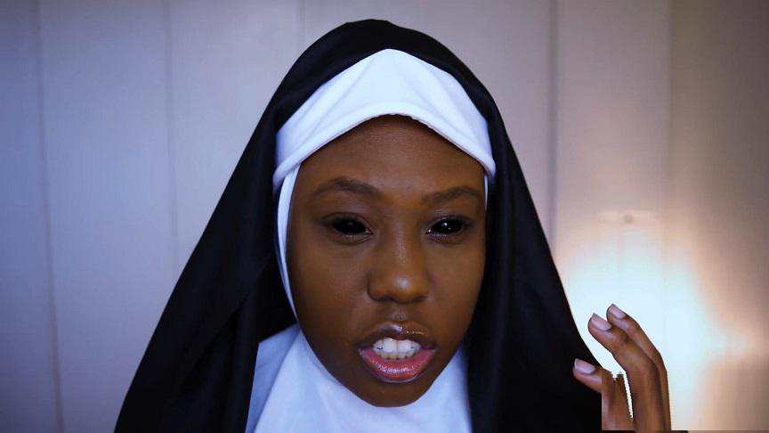 Darkwetdreemz - Evil BBW Nun Suck Out Cum - Religion Porn FullHD 1080p 5