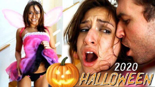 James Deen & Sara Luvv - Petite Fairy Princess Destroyed On Halloween FullHD 1080p 2