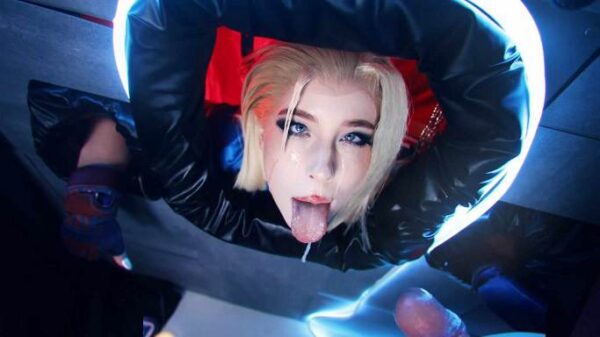 Molly Red Wolf - Stellar Blade. Glory Hole from EVE. Deepthroat and facial FullHD