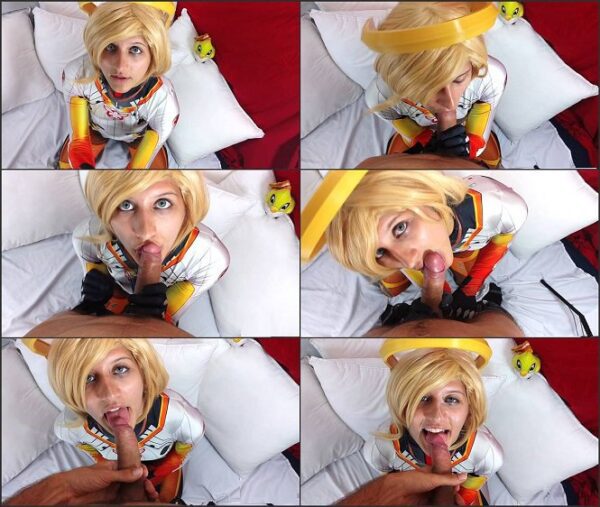 Amber Sonata - Mercy Begs For Play of The Game - Adult Overwatch Cosplay FullHD mp4 1