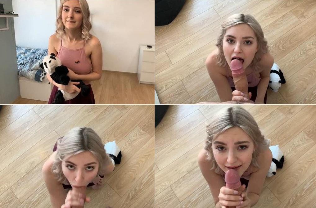 Pov Virgin Porn - Russian POV â€“ Virgin Sister learns a blowjob on her ...