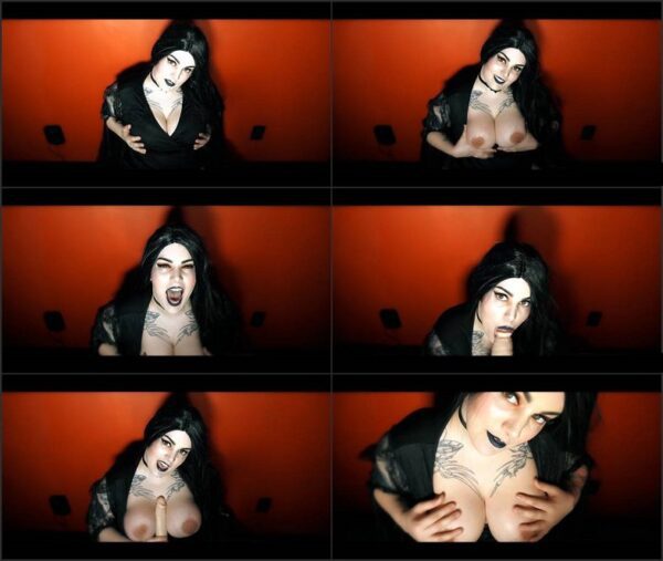 Gaberiella - BBW Joi Morticia Addams - Gothic Girl , Halloween Porn FullHD mp4 1080p 1