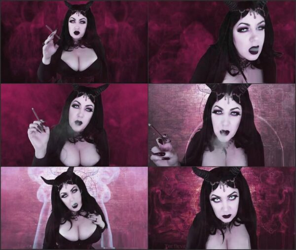 Goddess Zenova - The Succubus Smokes - Halloween, Demon girl, Mind Fuck FullHD mp4 [1080p/2019] 1