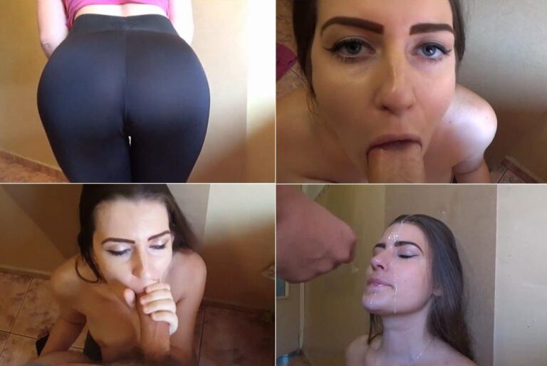 BellaBlu – Sister made her Brother blast her face at grandma Home HD avi 720p