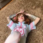 Overwatch Cosplay – FlameJade – D.Va Deep Sucking and Riding on Big Dick 4k