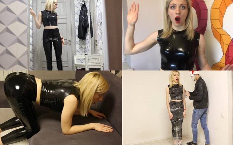 Katya frozen by bad Santa – turning to a doll, magic control FullHD mp4