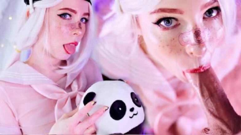 MollyRedWolf – Fucked by a devoted fan E-girl cosplay – ahegao cumshot FullHD 1080p