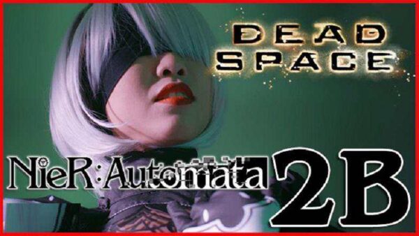 Anime Parody Zentai Fantasy - NieR Automata 2B Fucks in Dead Space FullHD 1080p 2