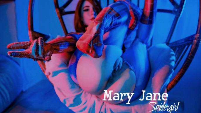 MollyRedWolf – Sexy Mary Jane Fucks in Spiderman Costume FullHD 1080p
