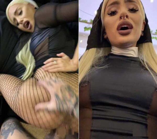 Cock Sucking Blonde Nun Daughter - Naomi Woods FullHD 1080p 3