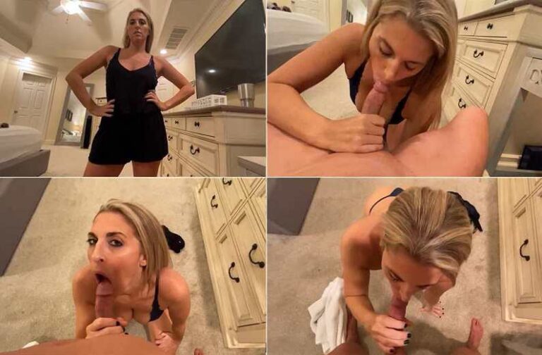 Mom Walks in on Son Watching Porn – American Rose Scott HD 720p