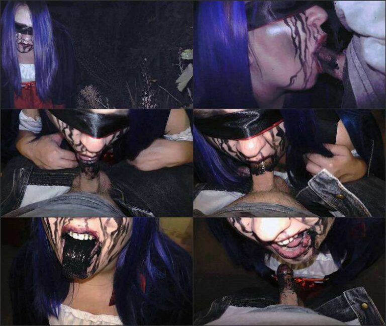 MariLewdVi – Creepy Ghost Girl Haunts me and makes me Multiple Cum from Deepthroat Blowjob FullHD 1080p