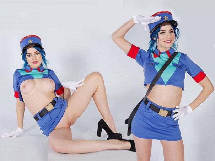 Jewelz Blu – Officer Jenny POV Pokemon Cosplay BJ FullHD 1080p