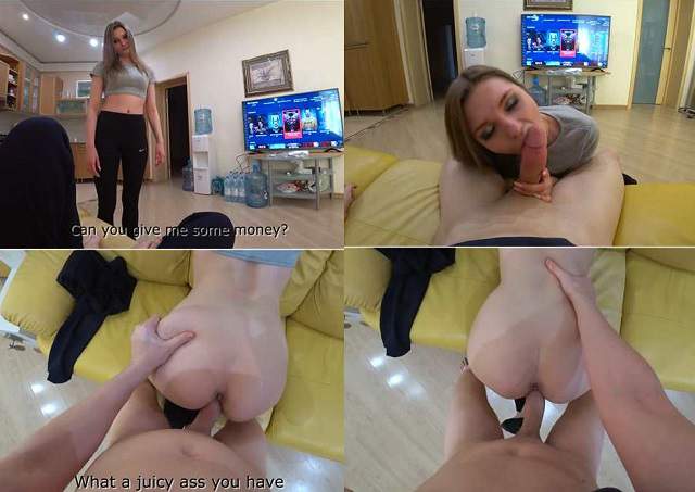 Russian Incest Nika Kitty – Stepsister Asked for Money in Exchange for Blowjob and Creampie Fuck FullHD 1080p