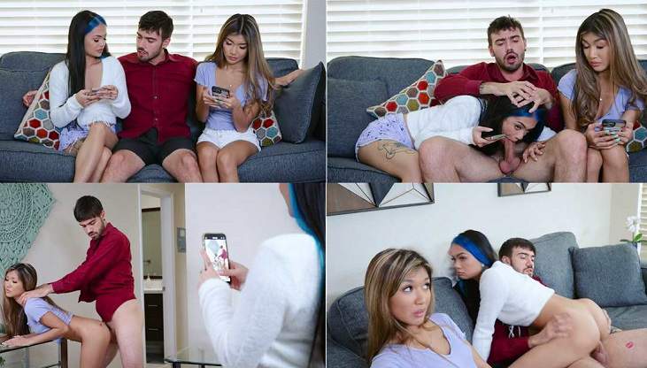 Home Alone With Step Brother – Clara Trinity & Paisley Paige HD 720p