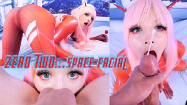 Darling in the Franxx RainbowSlut – Zero Two… Space Facial 4k 2160p