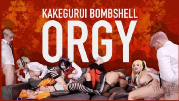 Octokuro, Leah_Meow, Purple_bitch, SiaSibera And AnnaBatman - Kakegurui orgy 5girls+2boys HD 720p 2