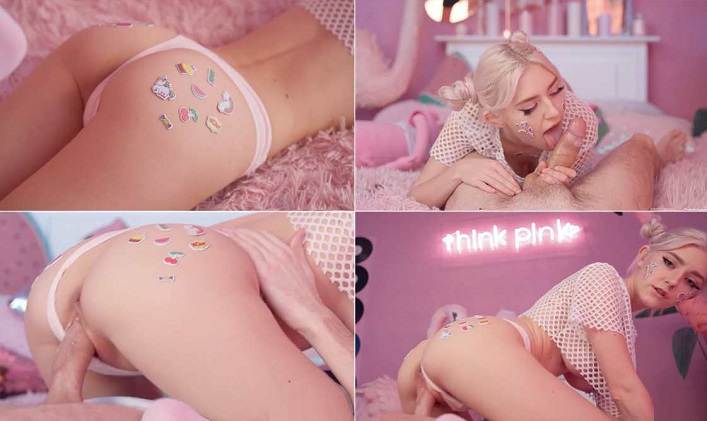 I see you staring at my ass little step-brother – Russian Sister Eva Elfie HD 720p