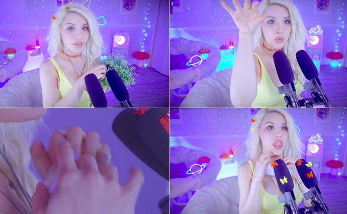 ASMR Lessons for My Cherry Crush – Step Sis Tingles you to Sleep HD 720p