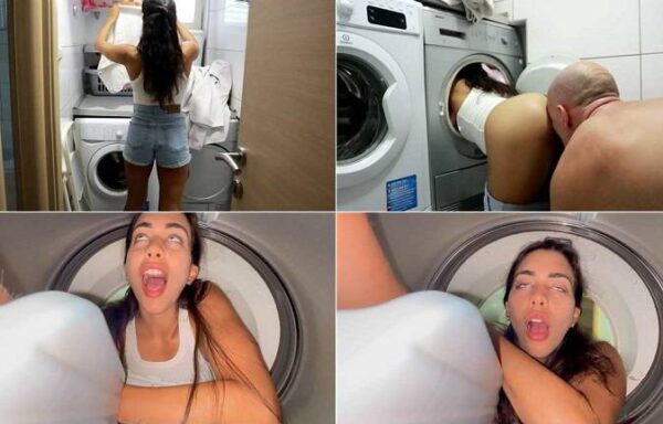 Venezuelan fablazed - Hot Sister in the Laundry Room 4K 2160p