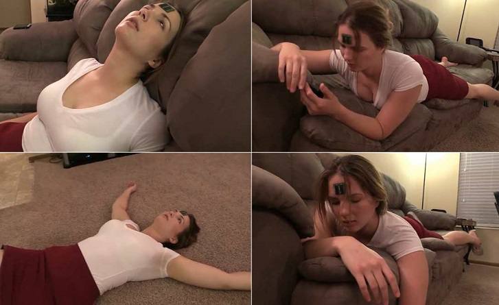 Girls Gone Hypnotized Koa – IQ gradually lowered in stages using a mind control chip HD 720p