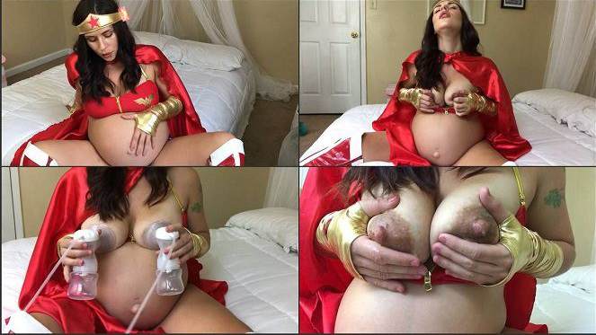 Superheroine Movie SunnyZass – Wonder Woman Burping + Milk Version FullHD 1080p