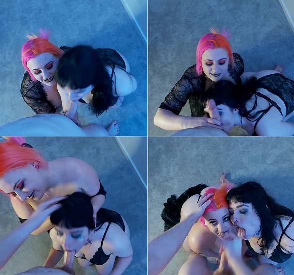 Cosplay Porn Bluaddams - Isabel Dean & Blu Addams 2 Girl Facefuck FullHD 1080p