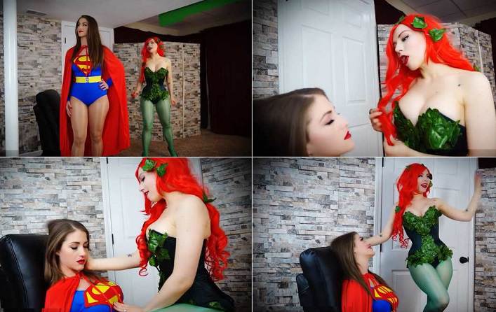 Super Girl Kissing Mind Control Parody – Poison Ivy_s Puckering Puppet HD 720p