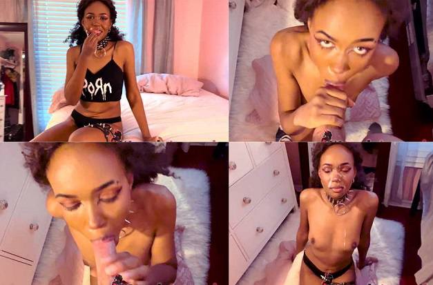 Anastasia Valentine, Aiden Valentine – Sexy Black Stepmom Sucks Stepson’s Dick and Gets Facial FullHD 1080p