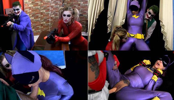 Anna Bell Peaks, Kleio Valentien – Batgirl’s Total Defeat – Joker gets the Last Laugh XXX HD 720p