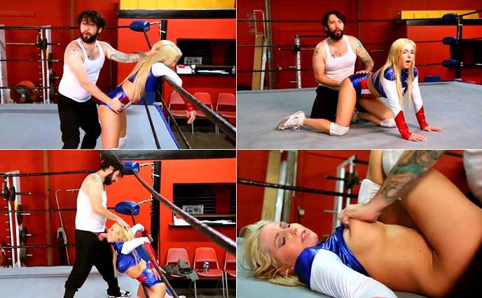 Intergender Extreme Wrestling – Christie Stevens – Prostylefantasies HD 720p